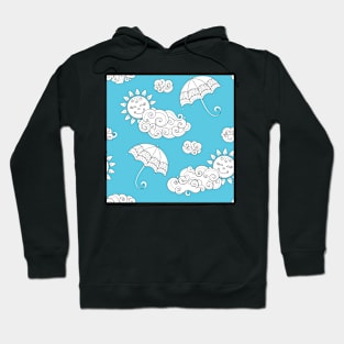 Fairytale Weather Forecast Print Hoodie